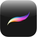 procreate paint android application logo